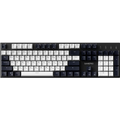 Клавіатура USB GamePro Genesis Metallic MK144B Outemu Red Switch UA LED Black (MK144B) UA
