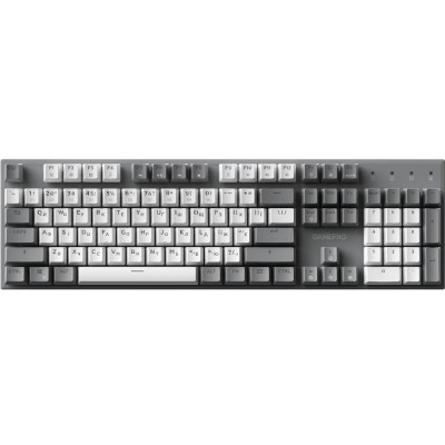 Клавіатура USB GamePro Genesis Metallic MK144G Outemu Red Switch UA LED Gray (MK144G) UA