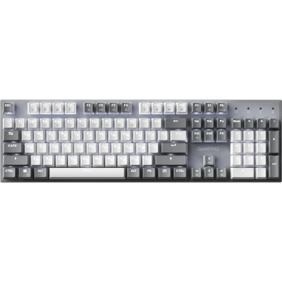 Клавіатура USB GamePro Genesis Metallic MK144G Outemu Red Switch UA LED Gray (MK144G) UA