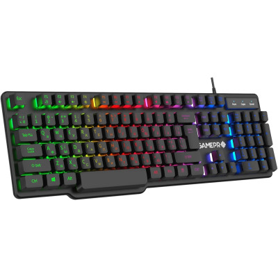 Клавіатура USB GamePro GK380 Black (GK380) UA Клавіатура USB GamePro GK380 Black (GK380) UA
