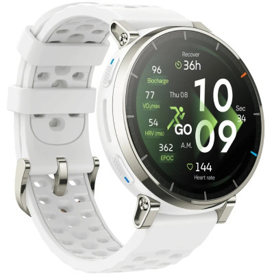 Smart Watch Amazfit Active 3 Premium Aero White (W2559GL3N) UA