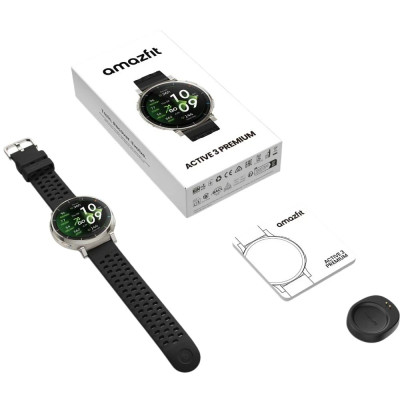 Smart Watch Amazfit Active 3 Premium Apex Silver (W2559GL1N) UA Smart Watch Amazfit Active 3 Premium Apex Silver (W2559GL1N) UA