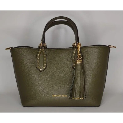 Сумка Michael Kors Brooklyn Small Leather Satchel Olive (30H7GBNT1L) Сумка Michael Kors Brooklyn Small Leather Satchel Olive (30H7GBNT1L)