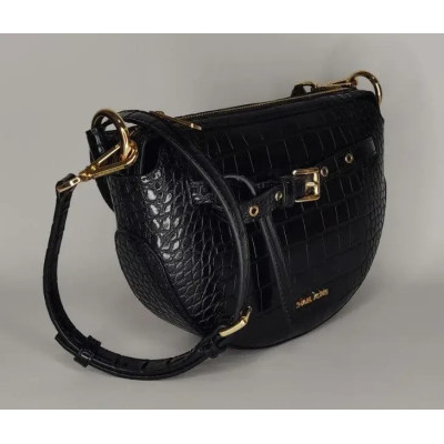 Сумка Michael Kors Emilia Medium Crocodile Embossed Shoulder Bag Black (35T1GU5C6E) Сумка Michael Kors Emilia Medium Crocodile Embossed Shoulder Bag Black (35T1GU5C6E)