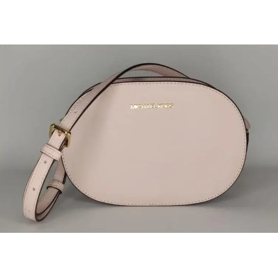 Сумка Michael Kors Jet Set Travel Medium Saffiano Leather Crossbody Bag Powder Blush (35T1GTVC6L)