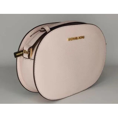 Сумка Michael Kors Jet Set Travel Medium Saffiano Leather Crossbody Bag Powder Blush (35T1GTVC6L)