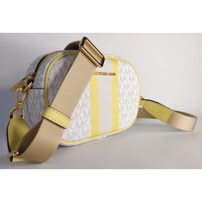 Сумка Michael Kors Jet Set Travel Small Logo Stripe Crossbody Bag Bttrcupmulti (35T1GTVC1B)
