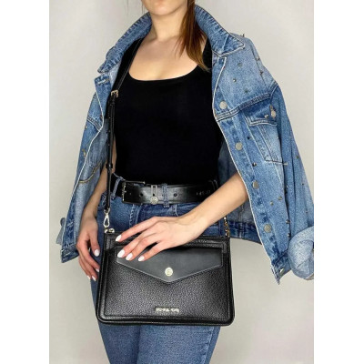 Сумка Michael Kors Maisie Medium Pebbled Leather 3-in-1 Crossbody Bag Luggage (35T1G5MC2L) ОРИГ