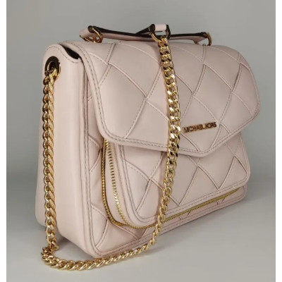 Сумка Michael Kors Regina Medium Woven Shoulder Bag Powder Blush (35S1GU7L8U)
