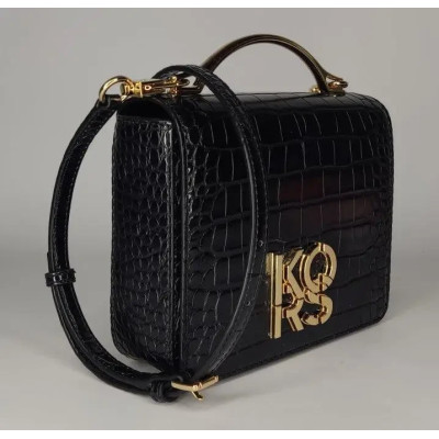Сумка Michael Kors Невеликий Crocodile Embossed Convertible Crossbody Bag Black (35T1GKSF5E) Сумка Michael Kors Невеликий Crocodile Embossed Convertible Crossbody Bag Black (35T1GKSF5E)