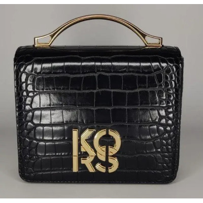 Сумка Michael Kors Невеликий Crocodile Embossed Convertible Crossbody Bag Black (35T1GKSF5E) Сумка Michael Kors Невеликий Crocodile Embossed Convertible Crossbody Bag Black (35T1GKSF5E)