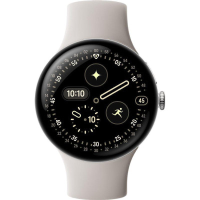 Smart Watch Google Pixel Watch 4 45mm Wi-Fi Polished Silver Aluminum case/Porcelain Active Band JP Smart Watch Google Pixel Watch 4 45mm Wi-Fi Polished Silver Aluminum case/Porcelain Active Band JP