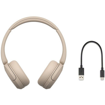 Bluetooth Stereo Sony WH-CH520 BT5.2 Baige (WHCH520C.CE7) UA Bluetooth Stereo Sony WH-CH520 BT5.2 Baige (WHCH520C.CE7) UA