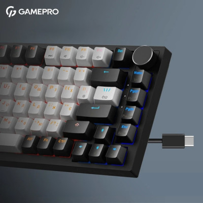 Клавіатура USB GamePro Asgard Valhalla MK160B MAX UA Black (MK160B MAX) UA Клавіатура USB GamePro Asgard Valhalla MK160B MAX UA Black (MK160B MAX) UA
