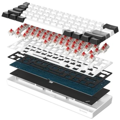 Клавіатура USB GamePro Genesis Infinity MK130BW Outemu Swithes White (MK130BW) UA Клавіатура USB GamePro Genesis Infinity MK130BW Outemu Swithes White (MK130BW) UA