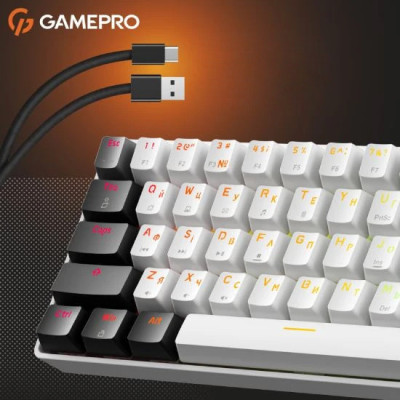 Клавіатура USB GamePro Genesis Infinity MK130BW Outemu Swithes White (MK130BW) UA Клавіатура USB GamePro Genesis Infinity MK130BW Outemu Swithes White (MK130BW) UA
