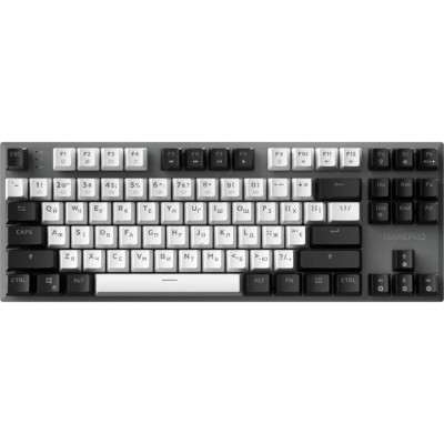 Клавіатура USB GamePro Genesis Joker MK124G Outemu Red Switch UA Gray (MK124G) UA
