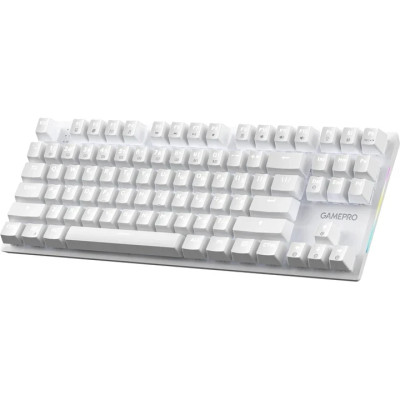 Клавіатура USB GamePro Genesis Joker MK124W Outemu Red Switch UA White (MK124W) UA Клавіатура USB GamePro Genesis Joker MK124W Outemu Red Switch UA White (MK124W) UA