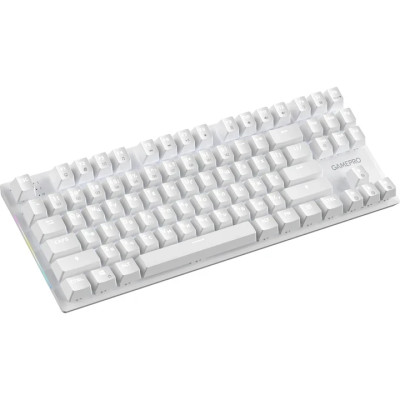 Клавіатура USB GamePro Genesis Joker MK124W Outemu Red Switch UA White (MK124W) UA Клавіатура USB GamePro Genesis Joker MK124W Outemu Red Switch UA White (MK124W) UA