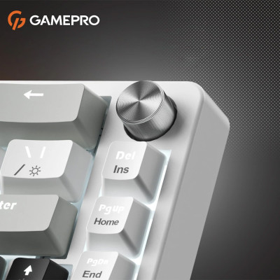 Клавіатура USB GamePro Genesis Silverlight MK116 UA Grey (MK116) UA