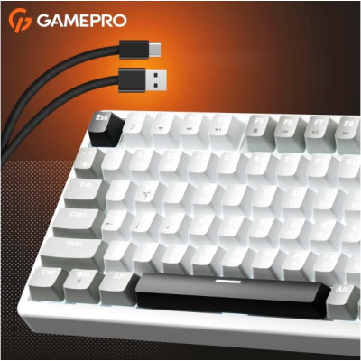 Клавіатура USB GamePro Genesis Silverlight MK126 UA Grey (MK126) UA Клавіатура USB GamePro Genesis Silverlight MK126 UA Grey (MK126) UA
