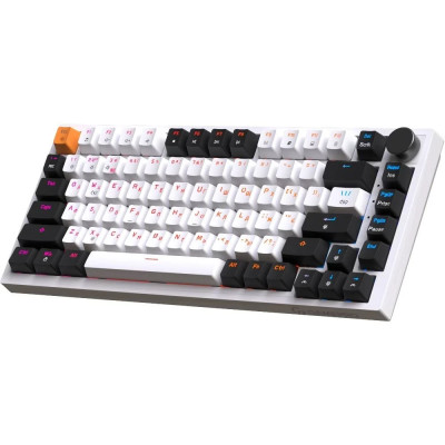 Клавіатура USB GamePro MK160W Hot-Swap Red Swich RGB UA White (MK160W) UA Клавіатура USB GamePro MK160W Hot-Swap Red Swich RGB UA White (MK160W) UA