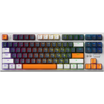 Клавіатура USB GamePro MK180 Outemu Red Hot-Swap Switch White (MK180W) UA