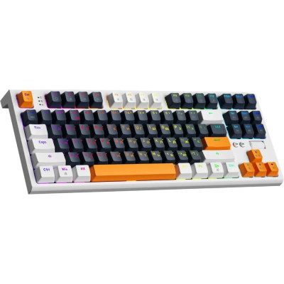 Клавіатура USB GamePro MK180 Outemu Red Hot-Swap Switch White (MK180W) UA Клавіатура USB GamePro MK180 Outemu Red Hot-Swap Switch White (MK180W) UA