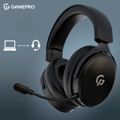 Bluetooth Stereo GamePro Asgard Skadi Black (HSW191B) UA