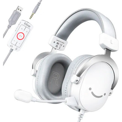 HF Stereo Fifine H9 White UA HF Stereo Fifine H9 White UA