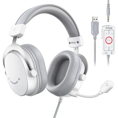 HF Stereo Fifine H9 White UA HF Stereo Fifine H9 White UA