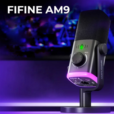 Мікрофон Fifine AM9 Black UA