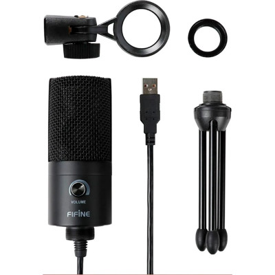 Мікрофон Fifine K669B Black UA Мікрофон Fifine K669B Black UA