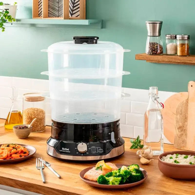 Пароварка Tefal Convenient VC204810 Black UA Пароварка Tefal Convenient VC204810 Black UA