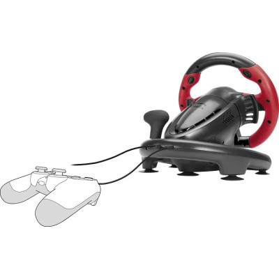 Кермо SpeedLink Trailblazer Racing Wheel for PS4/Xbox One/PS3/PC (SL-450500-BK) Black UA Кермо SpeedLink Trailblazer Racing Wheel for PS4/Xbox One/PS3/PC (SL-450500-BK) Black UA