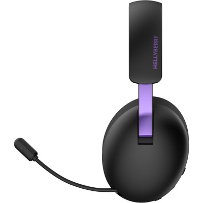 Bluetooth Stereo HATOR Hellyberry HH30 Wireless Black/Violet (8721325992482) UA Bluetooth Stereo HATOR Hellyberry HH30 Wireless Black/Violet (8721325992482) UA