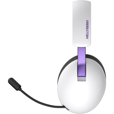 Bluetooth Stereo HATOR Hellyberry HH30 Wireless White/Violet UA Bluetooth Stereo HATOR Hellyberry HH30 Wireless White/Violet UA