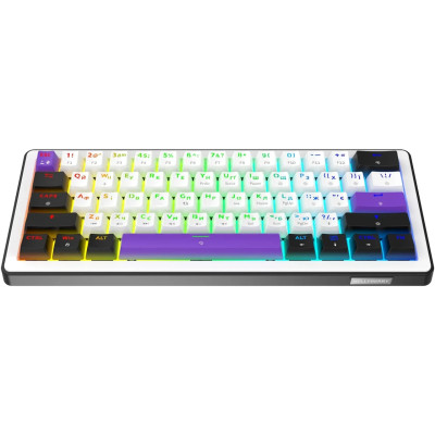 Клавіатура USB HATOR Hellyberry HK60 White/Violet UA Клавіатура USB HATOR Hellyberry HK60 White/Violet UA