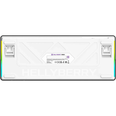 Клавіатура USB HATOR Hellyberry HK60 White/Violet UA Клавіатура USB HATOR Hellyberry HK60 White/Violet UA