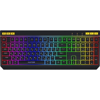 Клавіатура USB HATOR Icefall HTK402UA Black UA
