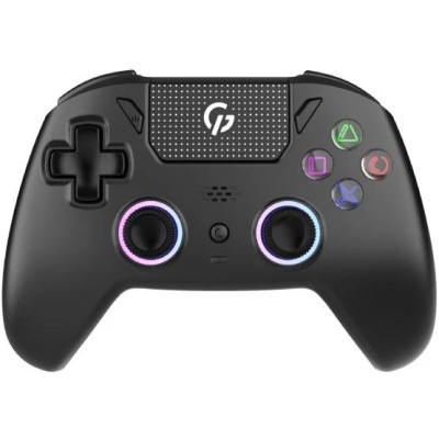 Геймпад GamePro GPS20B 2.4G/BT 5.1/USB (Switch/PC/PS/iOS/Android) RGB Black UA Геймпад GamePro GPS20B 2.4G/BT 5.1/USB (Switch/PC/PS/iOS/Android) RGB Black UA