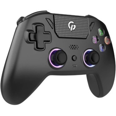 Геймпад GamePro GPS20B 2.4G/BT 5.1/USB (Switch/PC/PS/iOS/Android) RGB Black UA Геймпад GamePro GPS20B 2.4G/BT 5.1/USB (Switch/PC/PS/iOS/Android) RGB Black UA