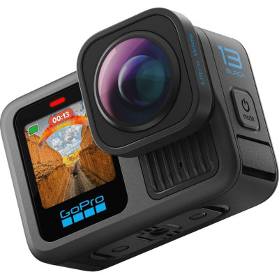 Екшн-камера GoPro HERO13 Black Ultra Wide Edition CHDRB-133-RW Black UA Екшн-камера GoPro HERO13 Black Ultra Wide Edition CHDRB-133-RW Black UA
