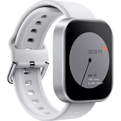 Smart Watch CMF by Nothing Watch Pro Silver frame with Light Grey strap EU