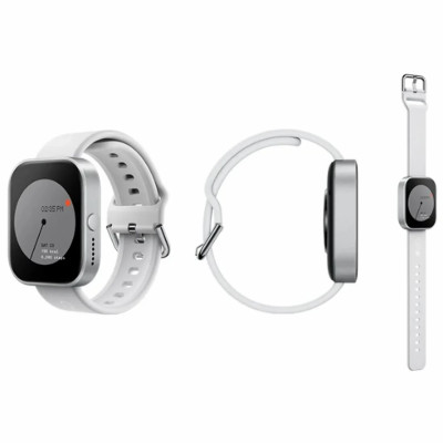 Smart Watch CMF by Nothing Watch Pro Silver frame with Light Grey strap EU
