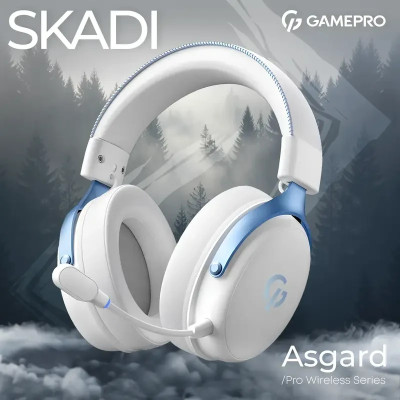 Bluetooth Stereo GamePro Asgard Skadi White (HSW191WB) UA