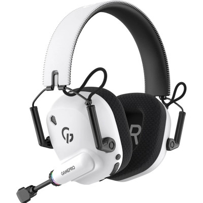 Bluetooth Stereo GamePro Genesis Mercury Pro 3-Mode White (HSW120W) UA Bluetooth Stereo GamePro Genesis Mercury Pro 3-Mode White (HSW120W) UA
