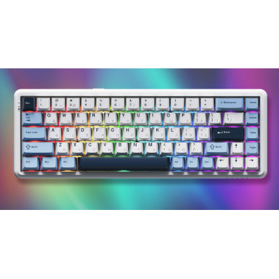 Клавіатура USB Ajazz AK680 MAX Magnetic Switch RGB White (AK680-M-BWD-AW) UA Клавіатура USB Ajazz AK680 MAX Magnetic Switch RGB White (AK680-M-BWD-AW) UA