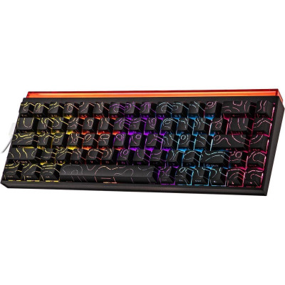 Клавіатура USB Ajazz NK68 Red Switch Black (NK68-R-S-B) UA Клавіатура USB Ajazz NK68 Red Switch Black (NK68-R-S-B) UA