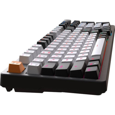 Клавіатура USB GamePro Hot-Swap Red Swich RGB Black (MK170B) UA Клавіатура USB GamePro Hot-Swap Red Swich RGB Black (MK170B) UA